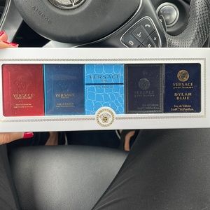 Mini Versace cologne set